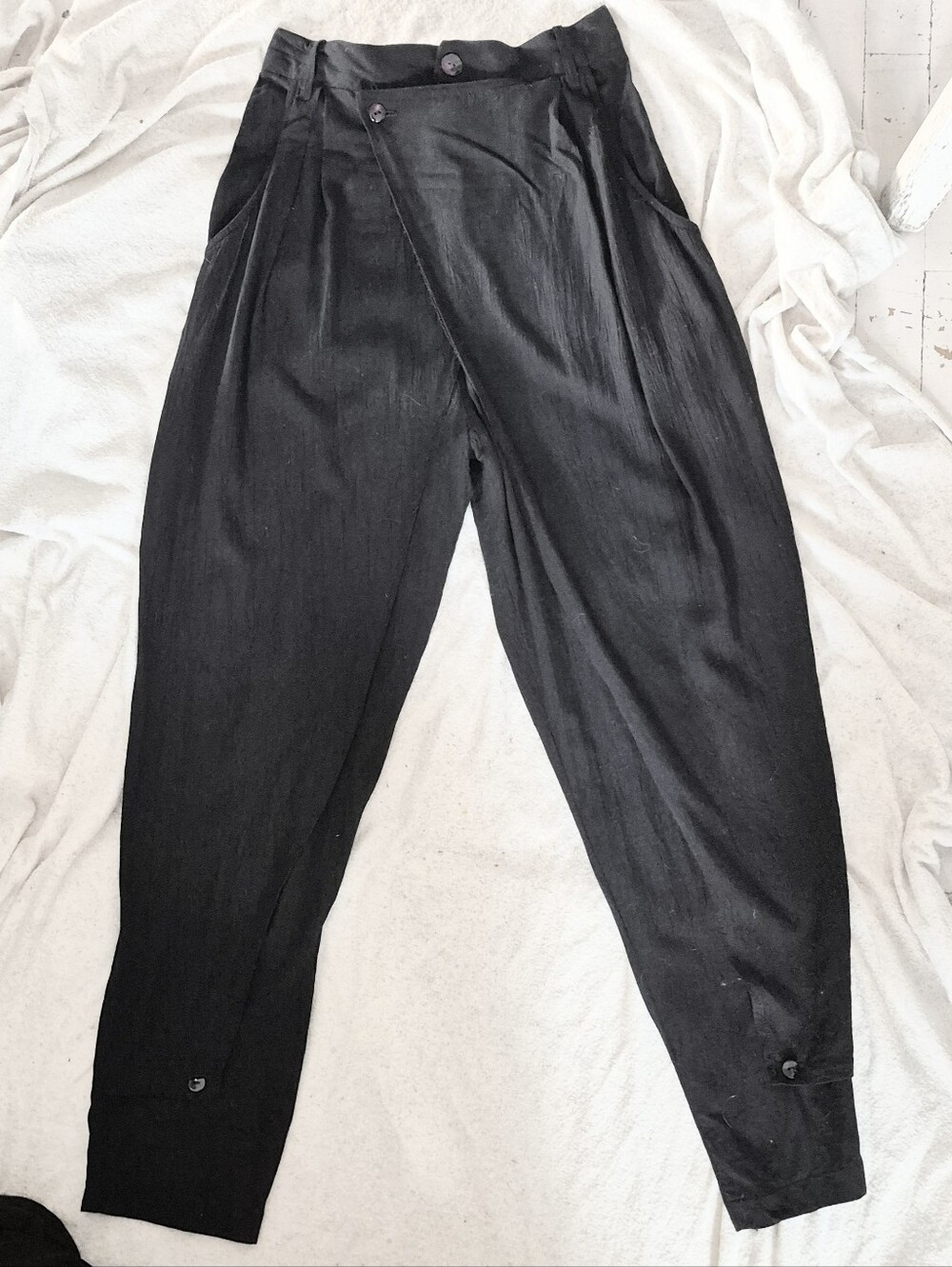 Vintage Asymetric FARINI Black Pants